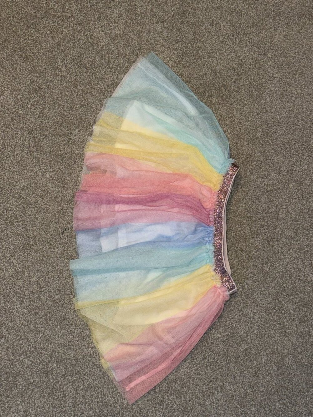 Girls size 4 "365 Kids" rainbow tutu